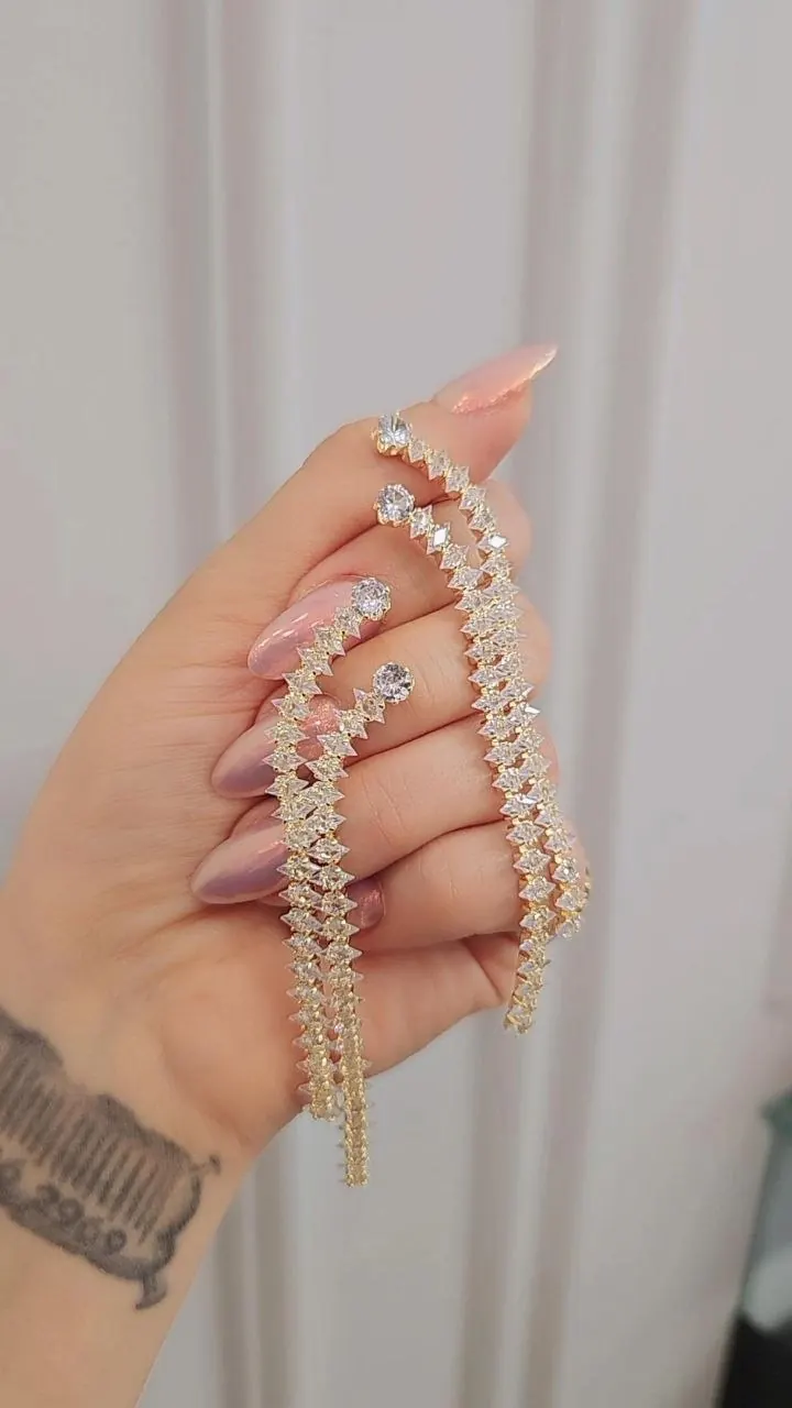 گوشواره جواهری