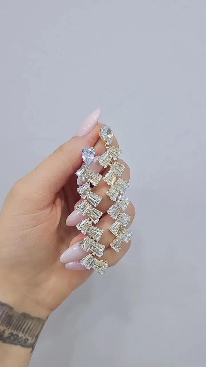 گوشواره جواهری