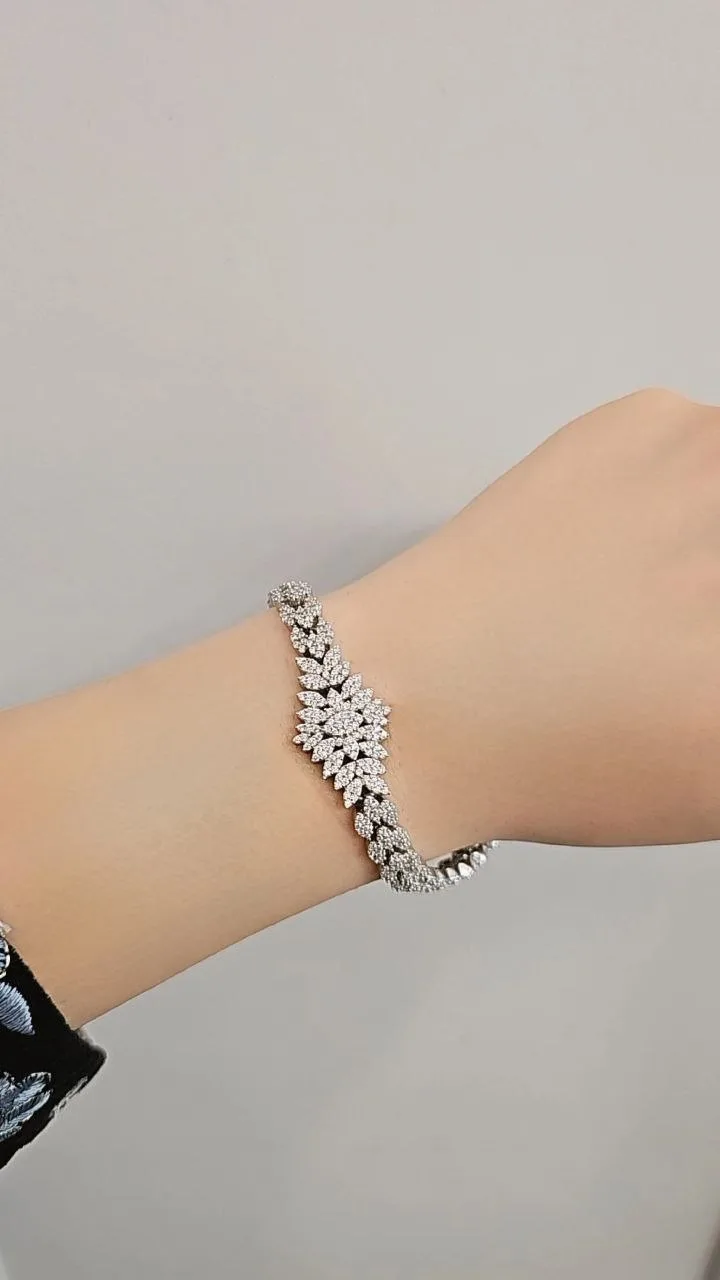 دستبند زنانه نقره