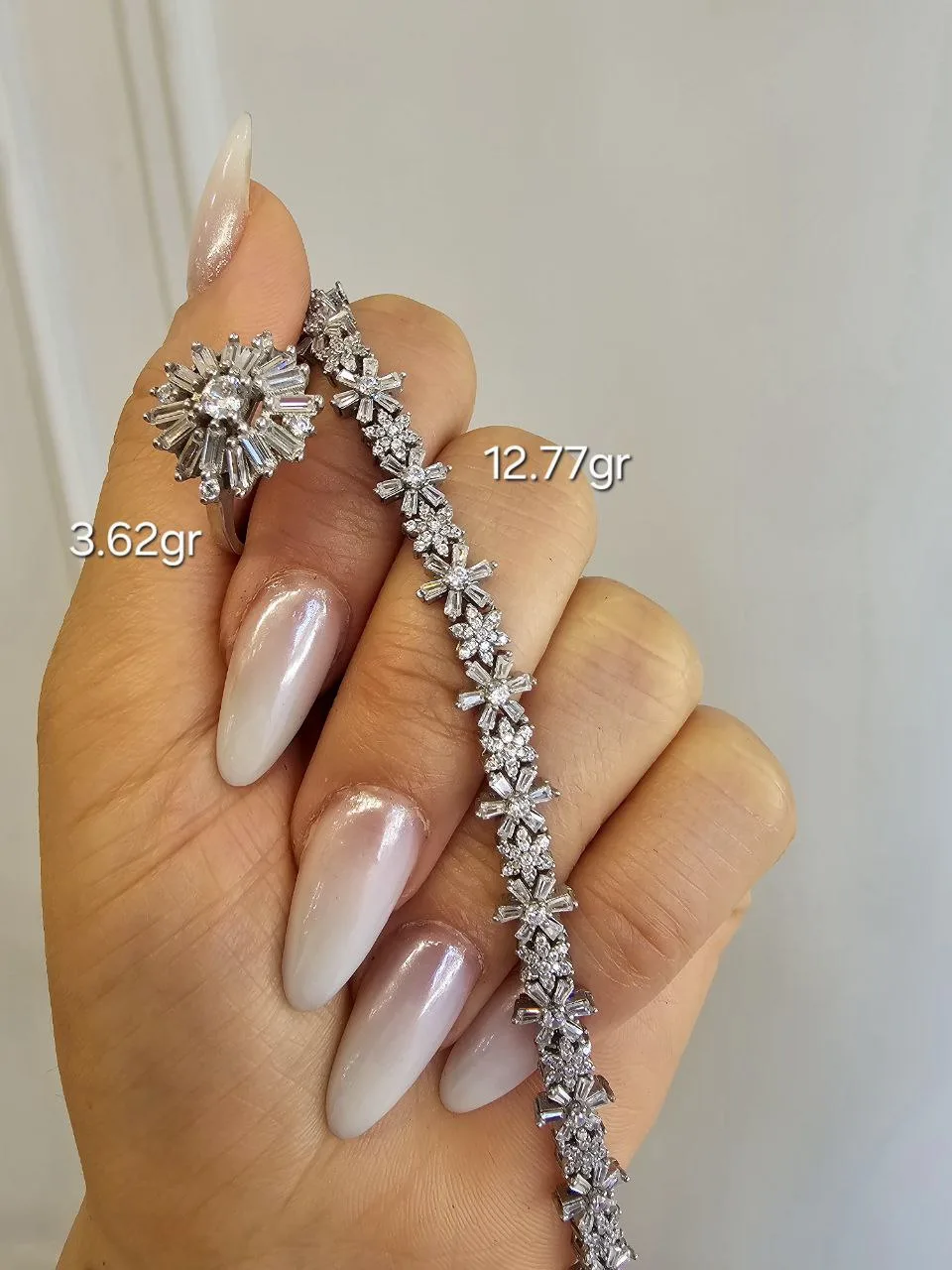 انگشتر زنانه نقره