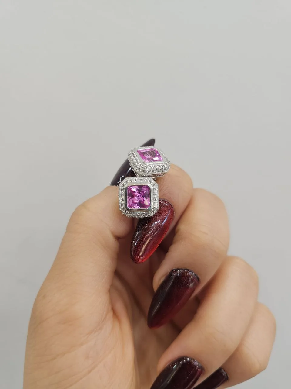 گوشواره نقره سواروسکی