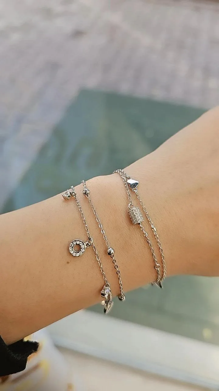 دستبند زنانه نقره