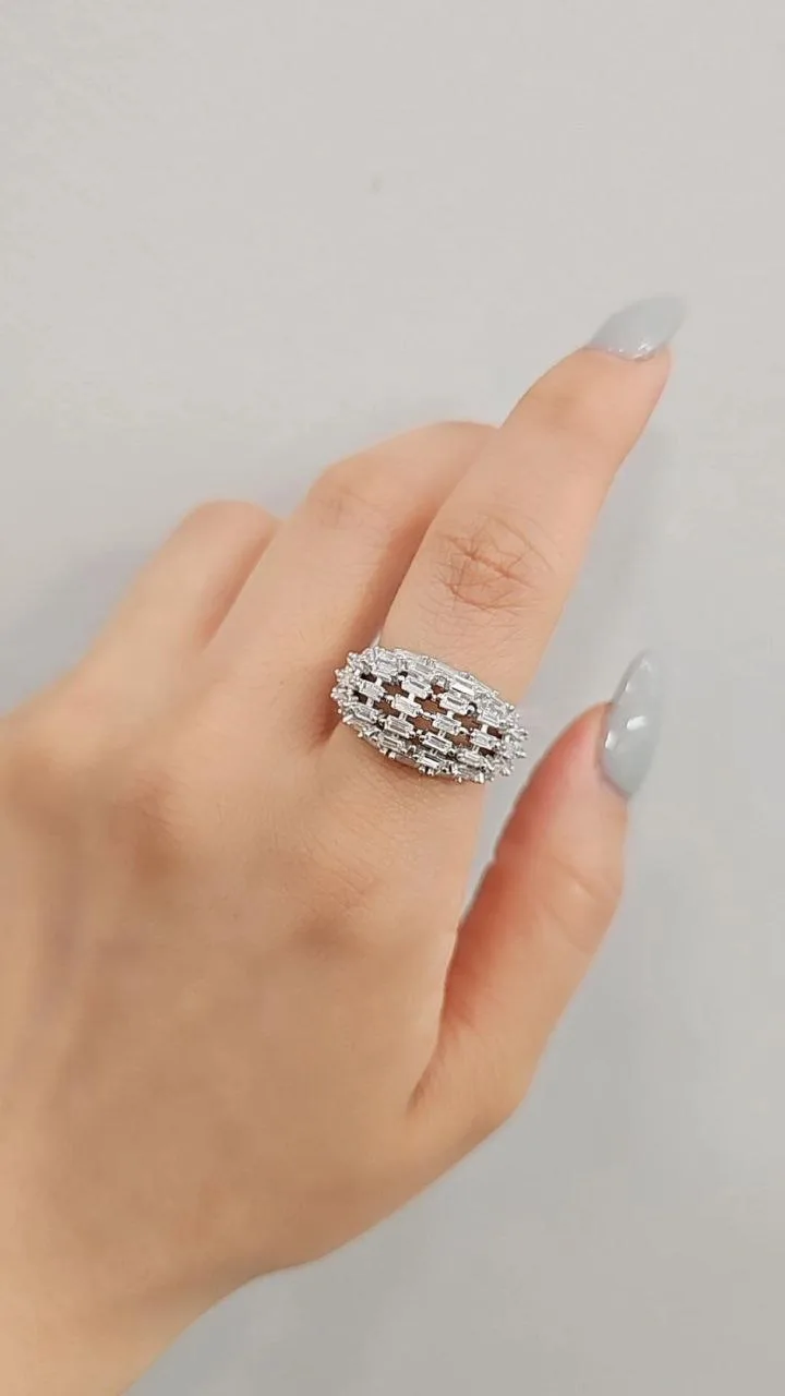 انگشتر زنانه نقره