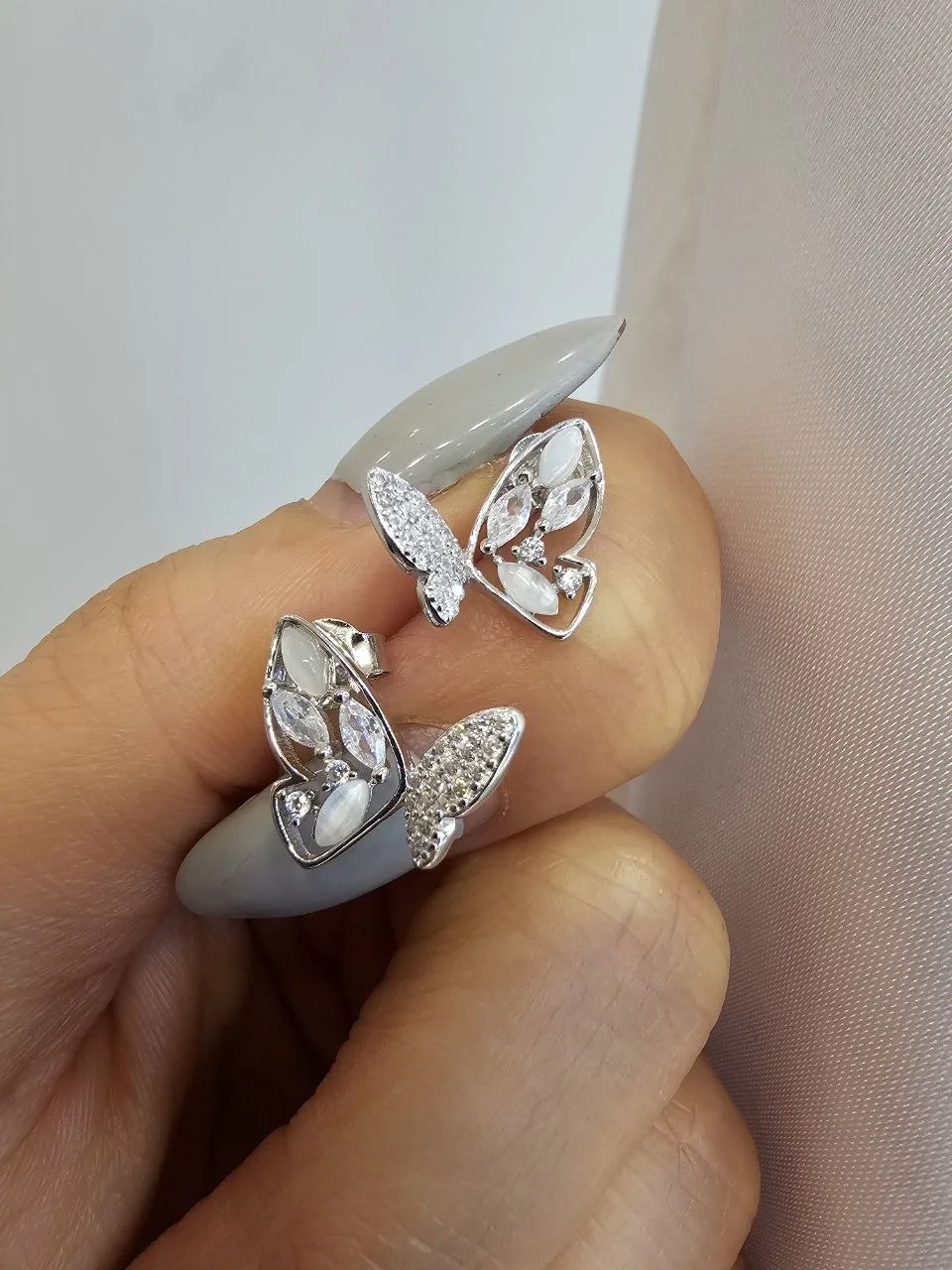 گوشواره زنانه نقره
