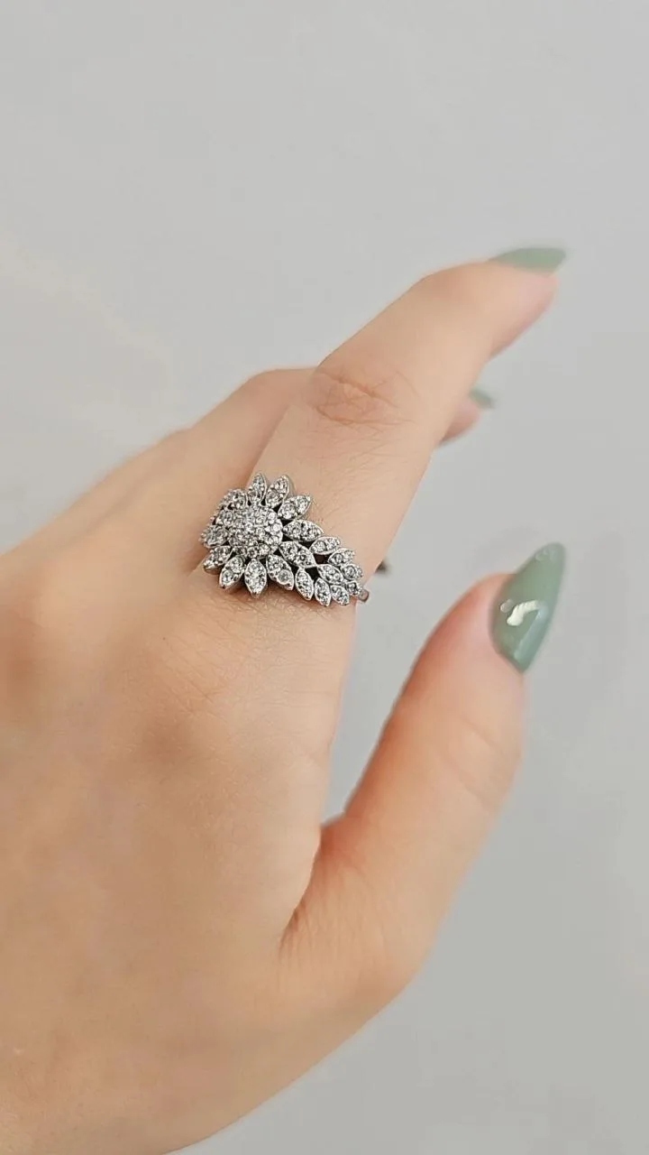 انگشتر زنانه نقره