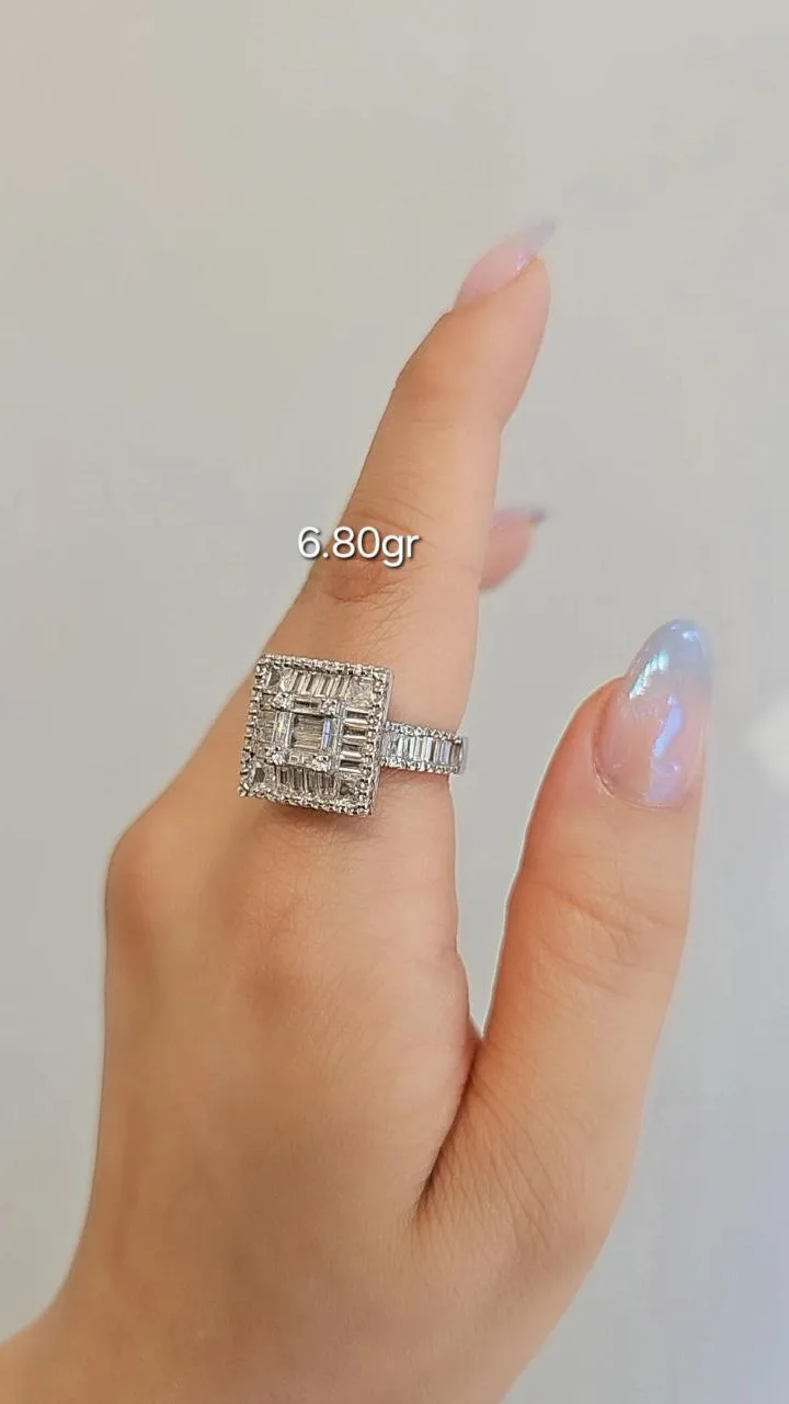انگشتر زنانه نقره