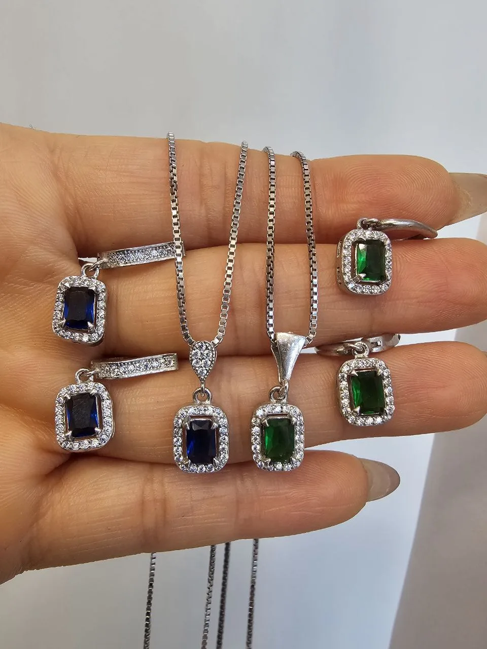 نیمست زنانه نقره