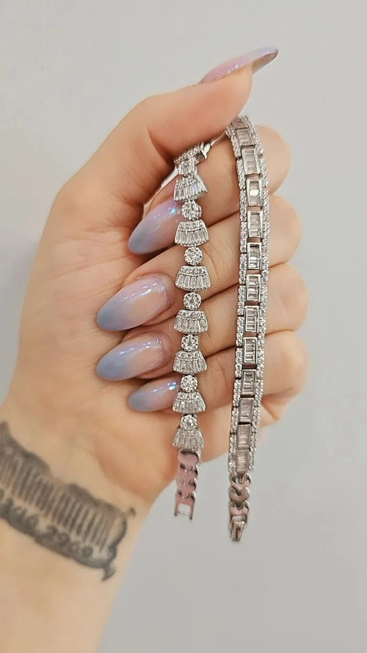 دستبند زنانه نقره