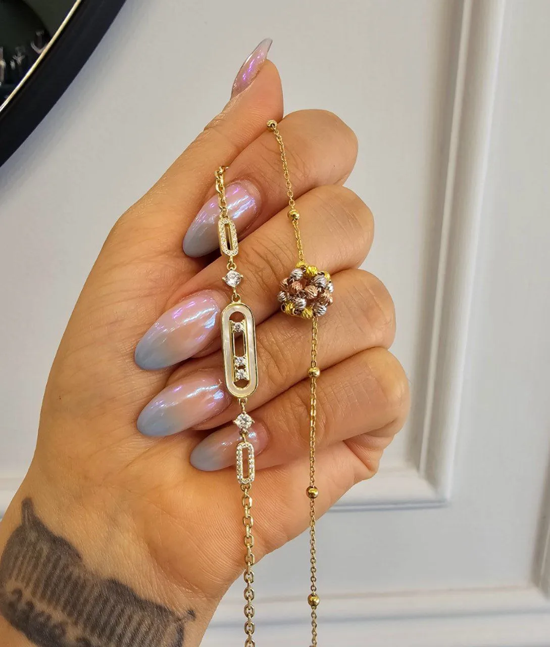 دستبند زنانه نقره