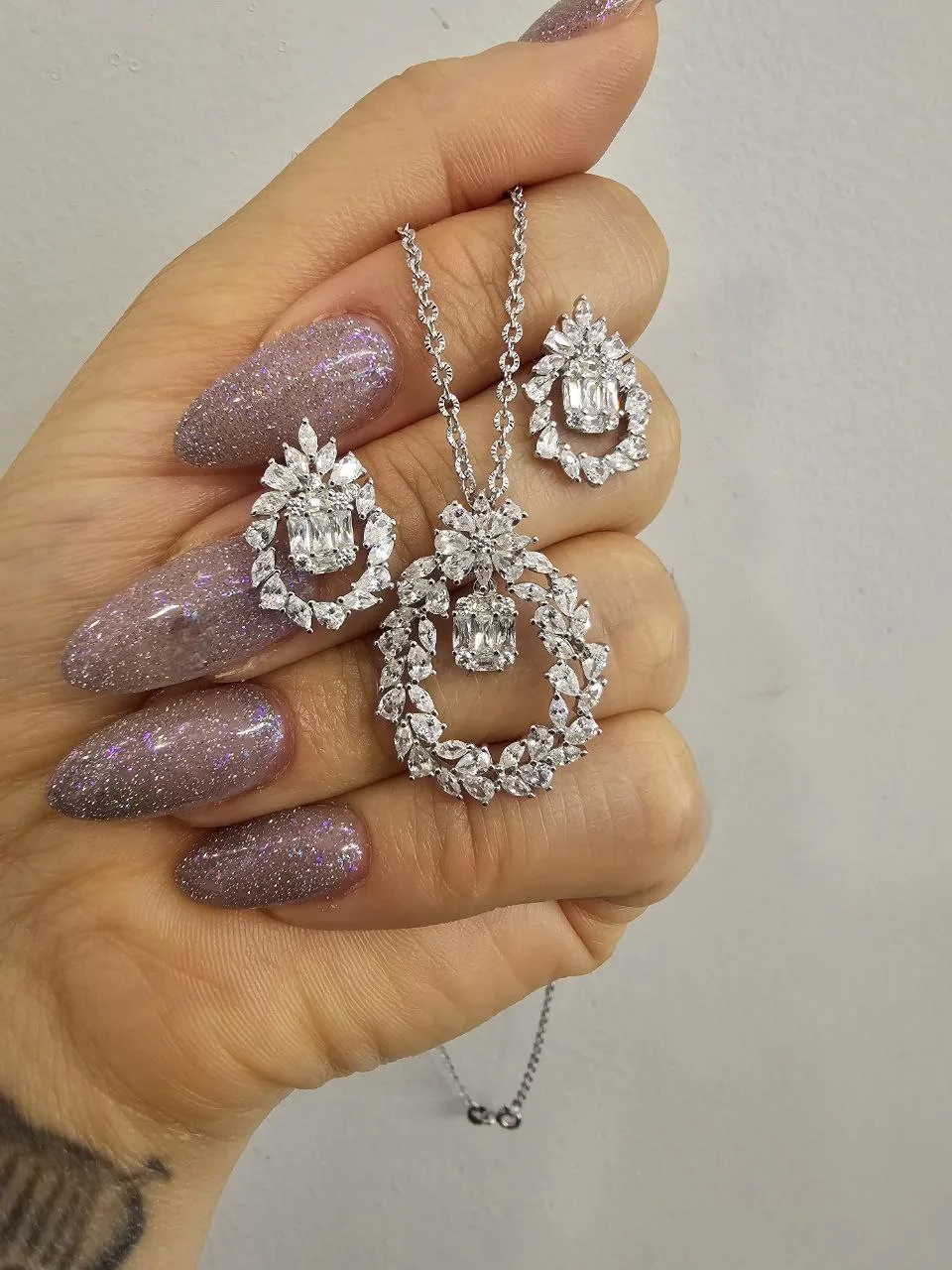 نیمست زنانه نقره