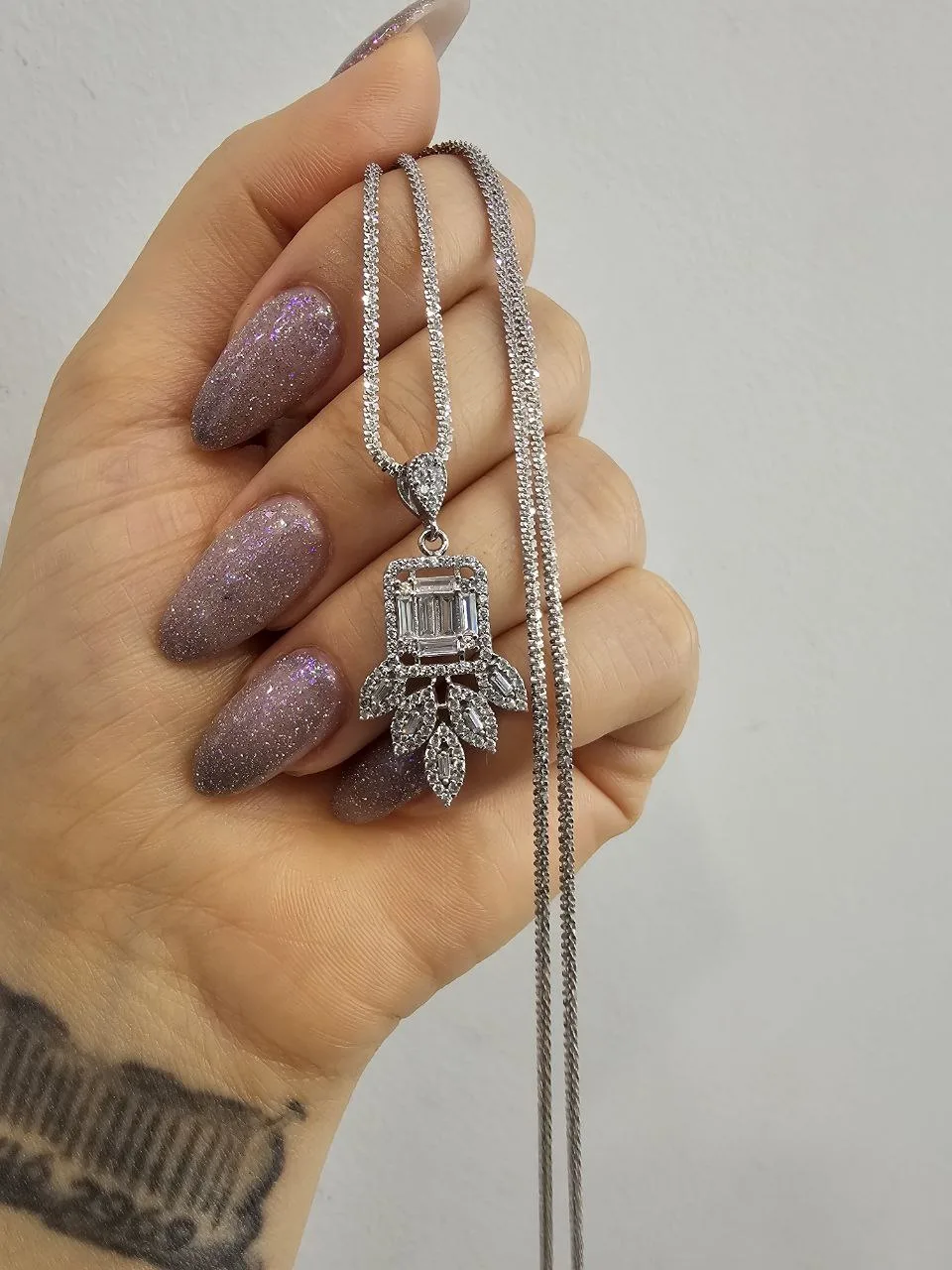 گردنبند زنانه نقره