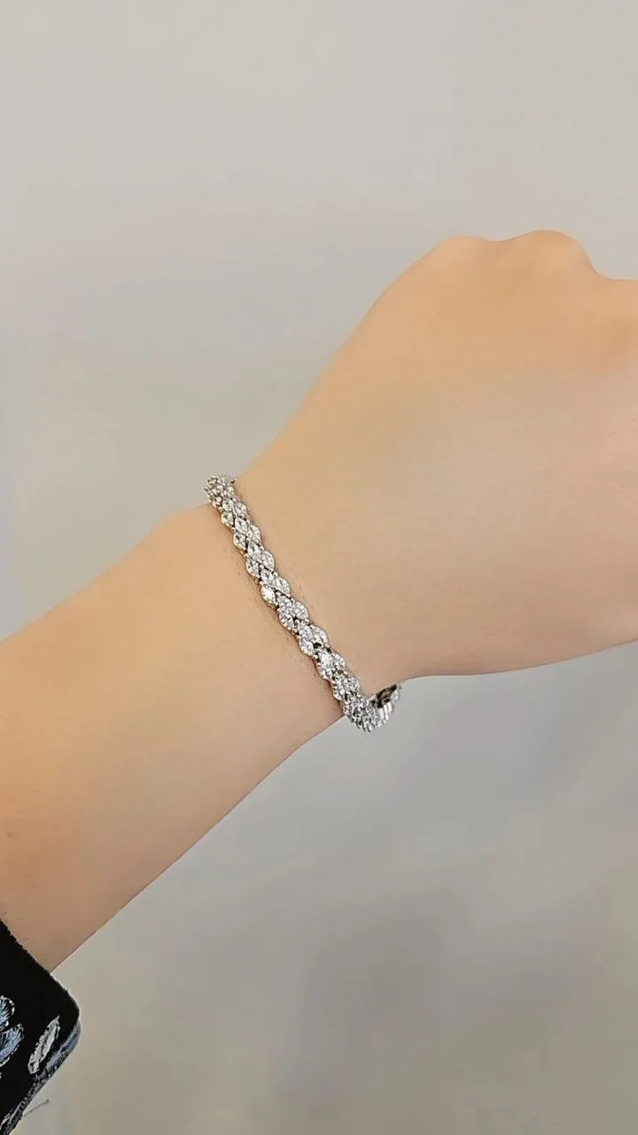 دستبند زنانه نقره