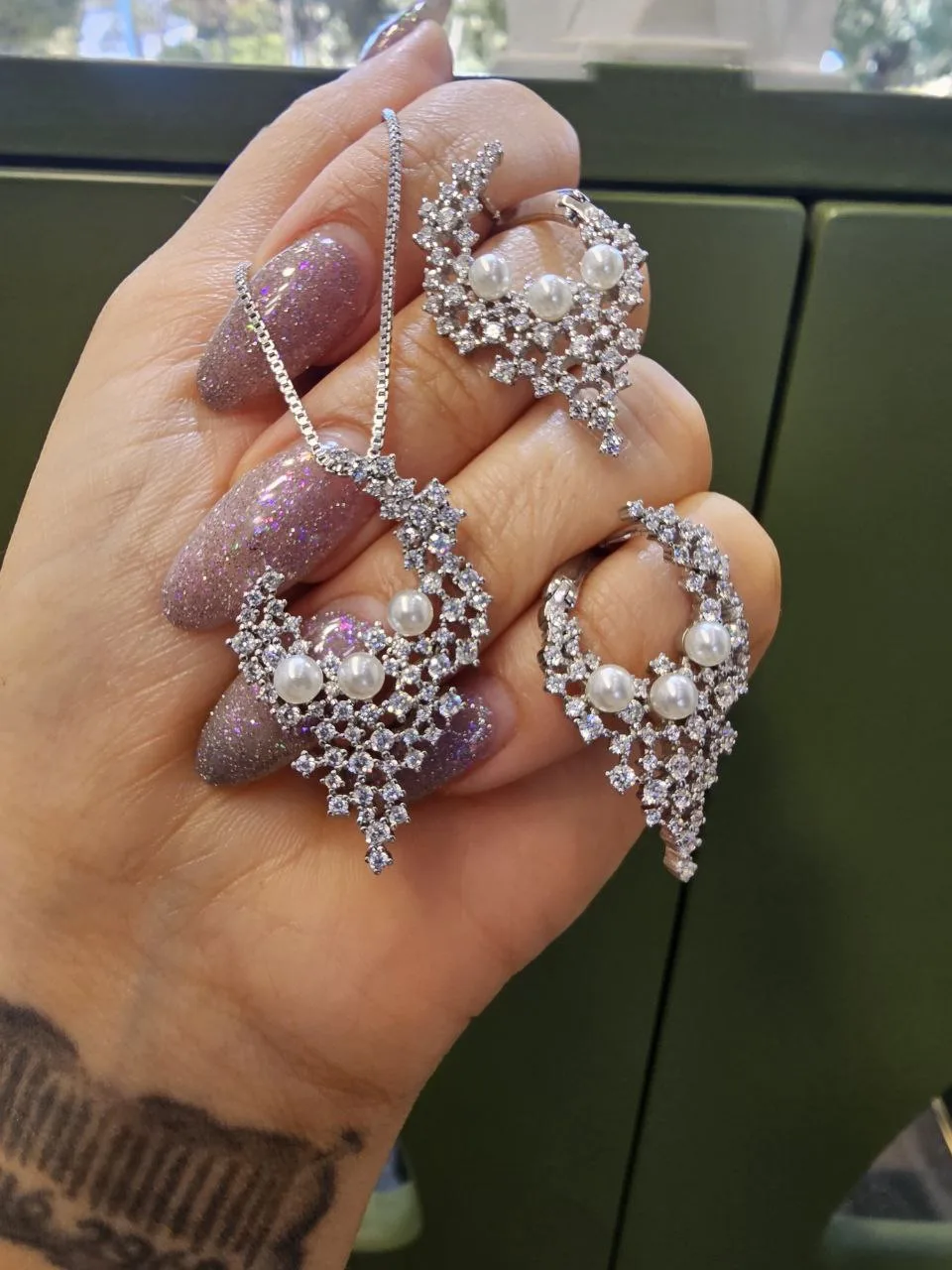 نیمست زنانه نقره
