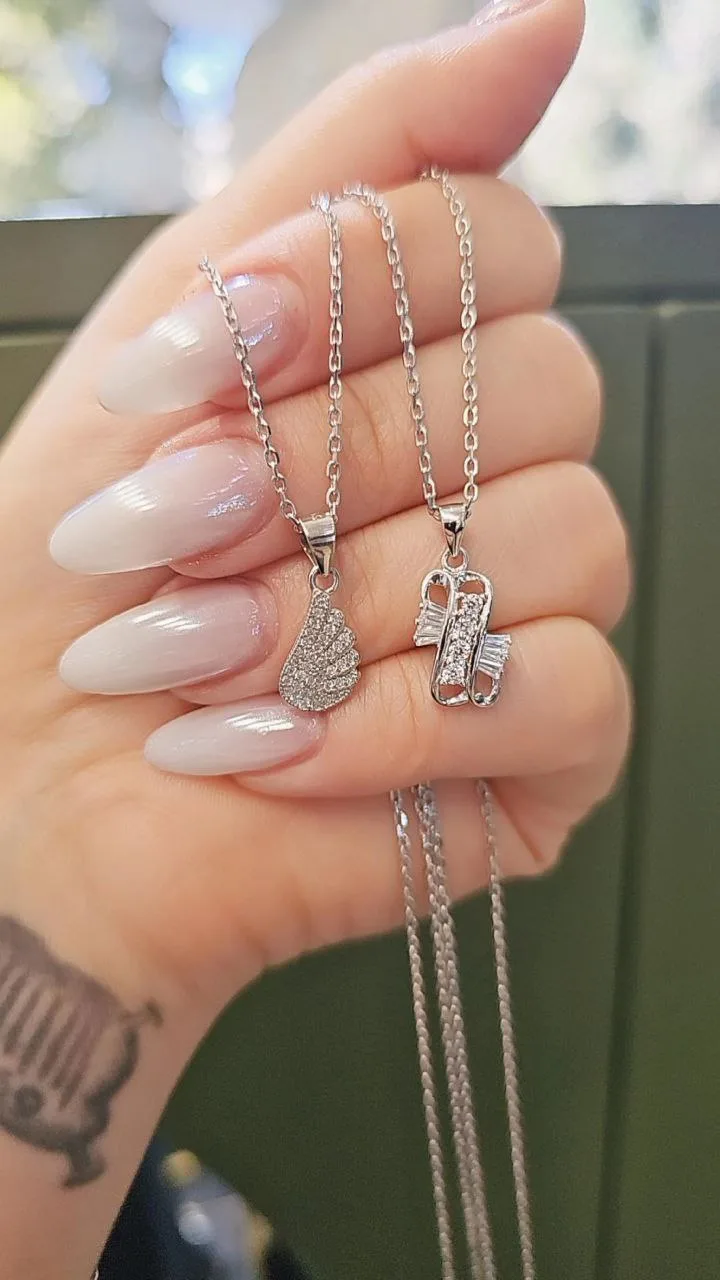 گردنبند زنانه نقره