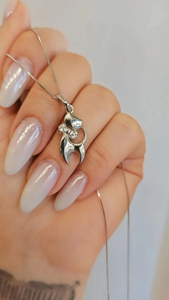 گردنبند زنانه نقره