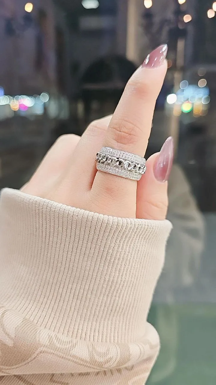 انگشتر نقره زنانه