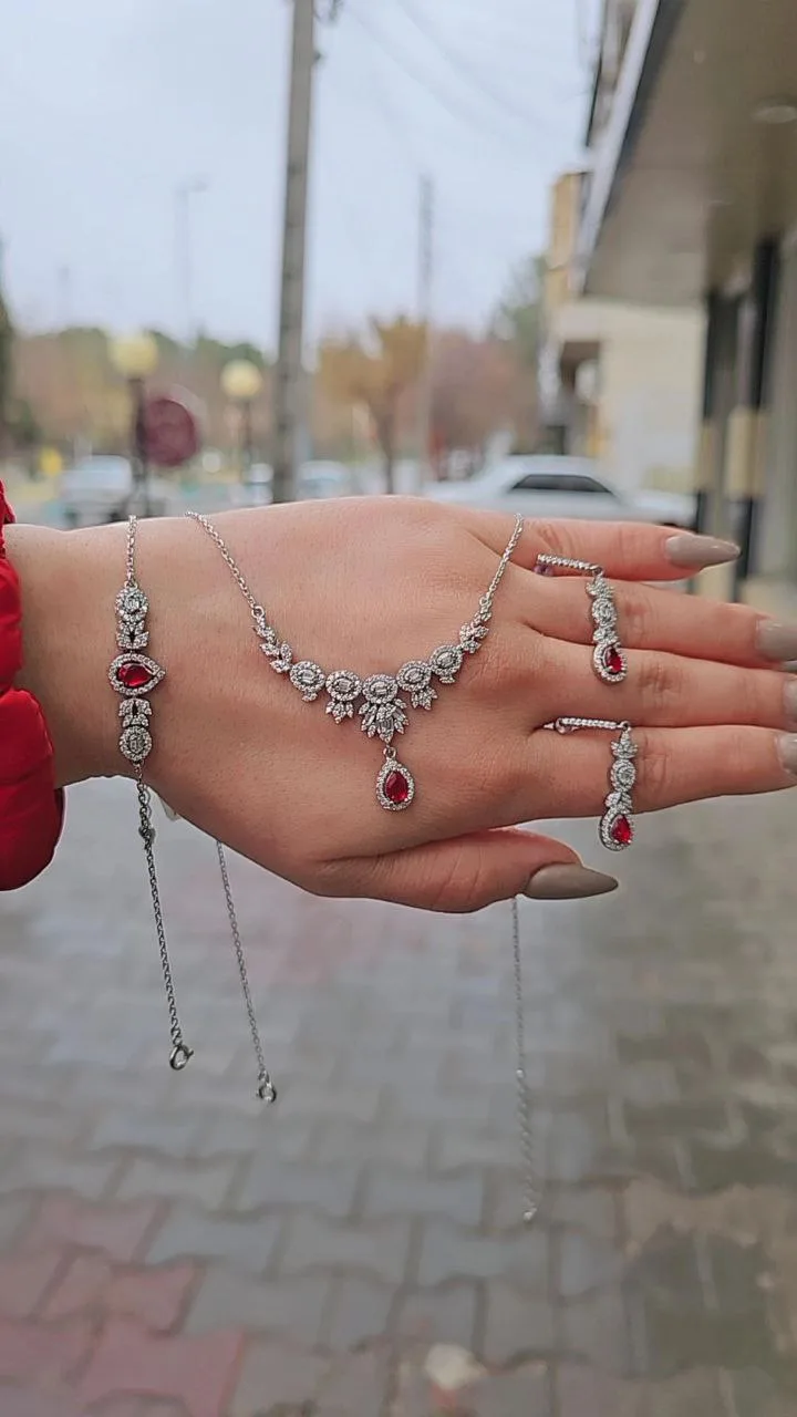 نیمست زنانه نقره