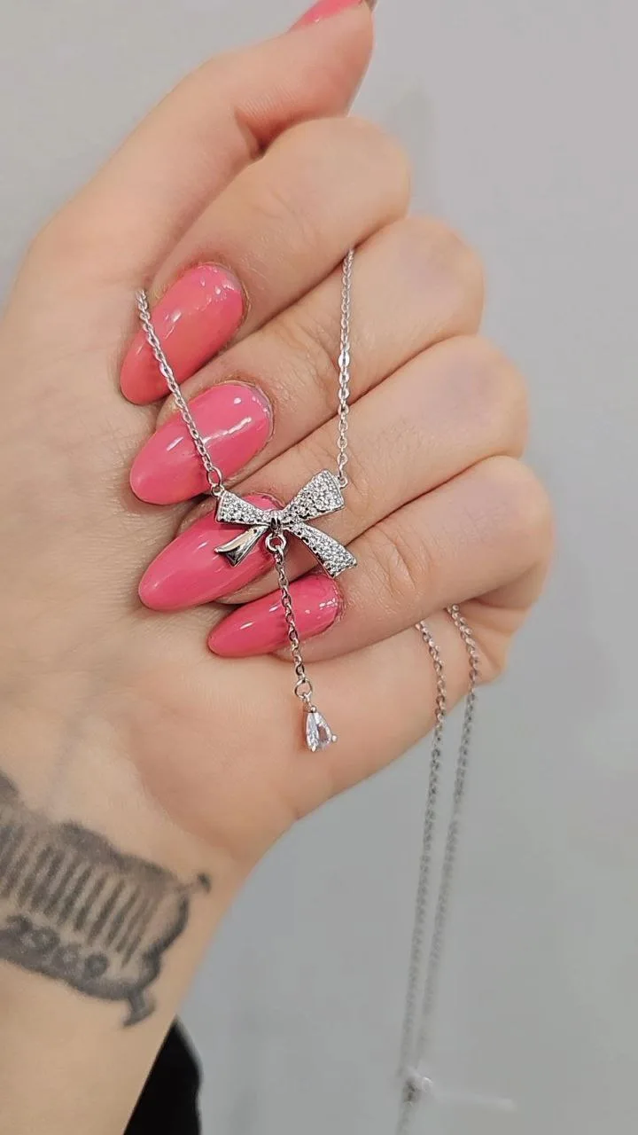 گردنبند زنانه نقره