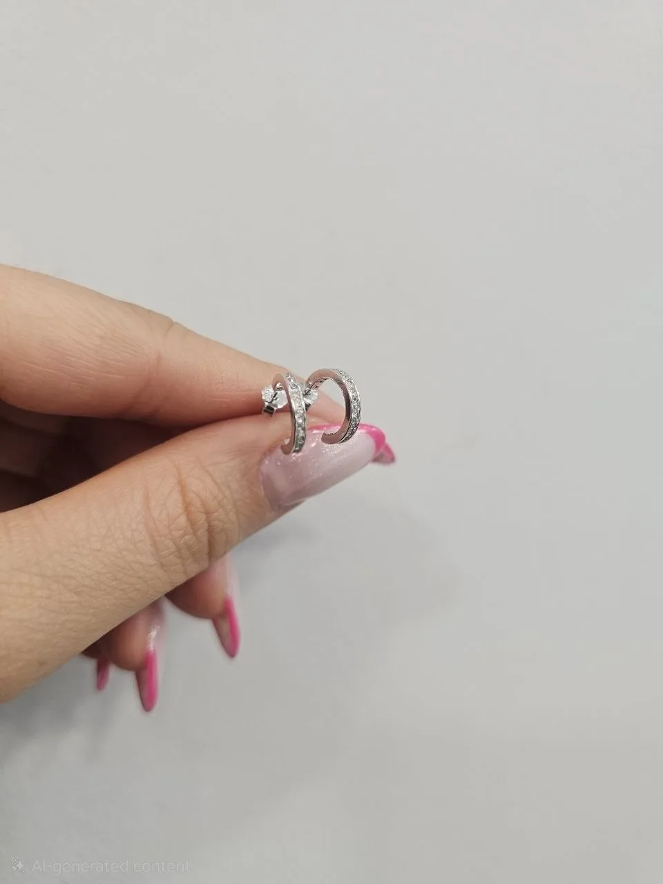 گوشواره زنانه نقره