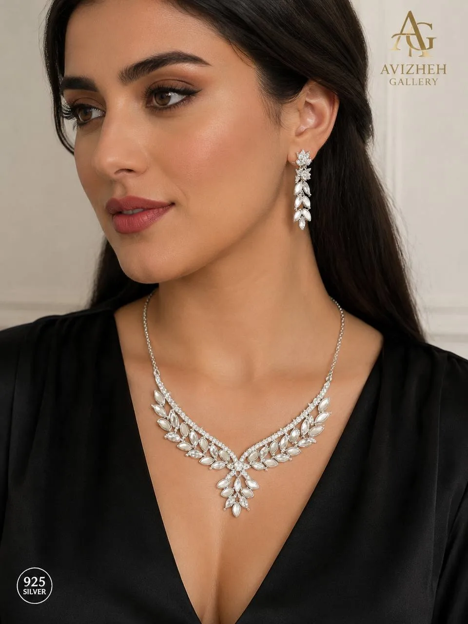 نیمست زنانه نقره