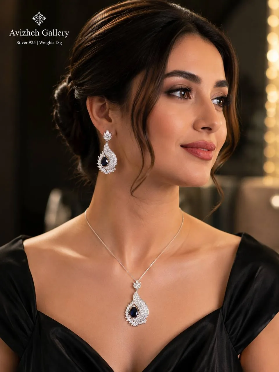 نیمست زنانه نقره