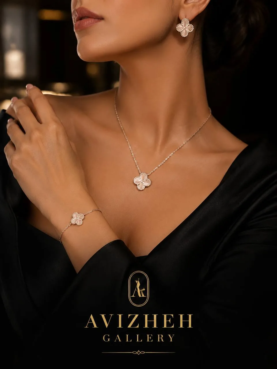 نیمست زنانه نقره