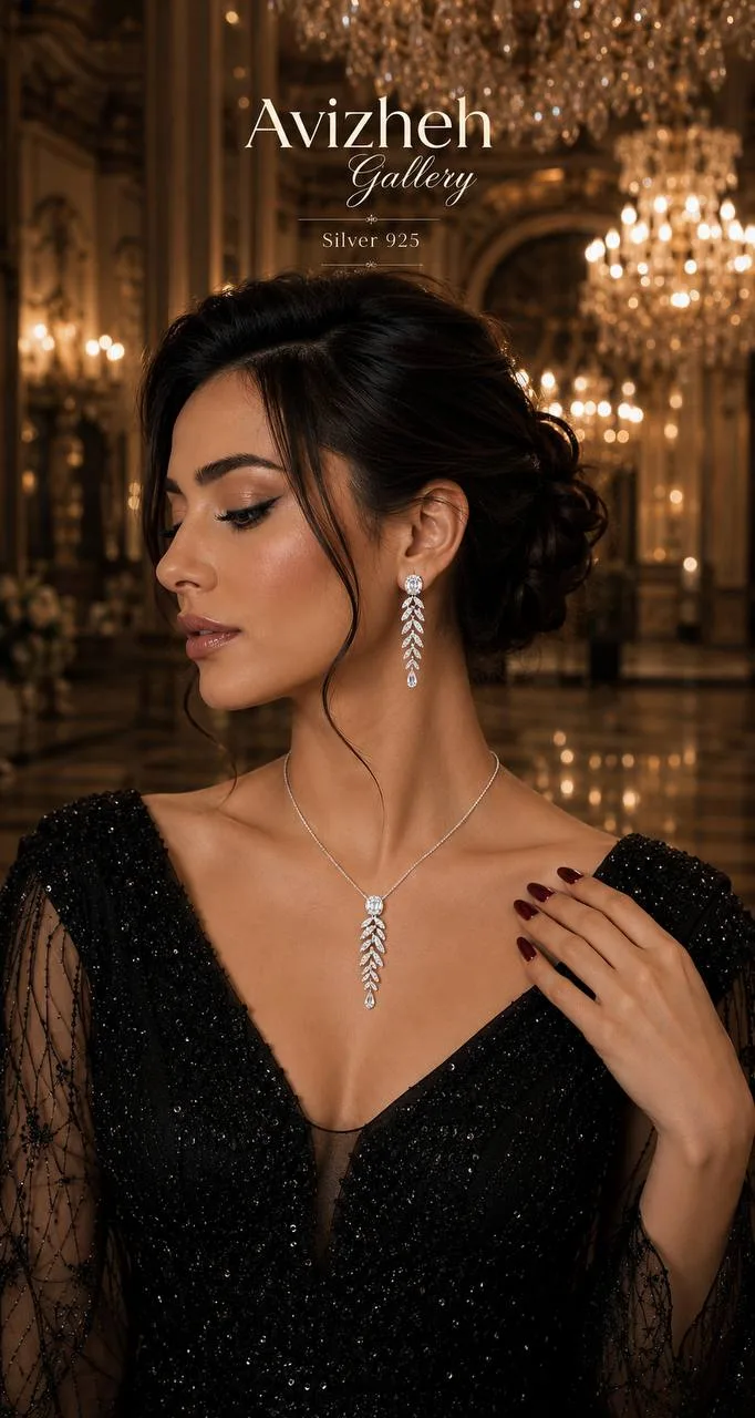 نیمست زنانه نقره