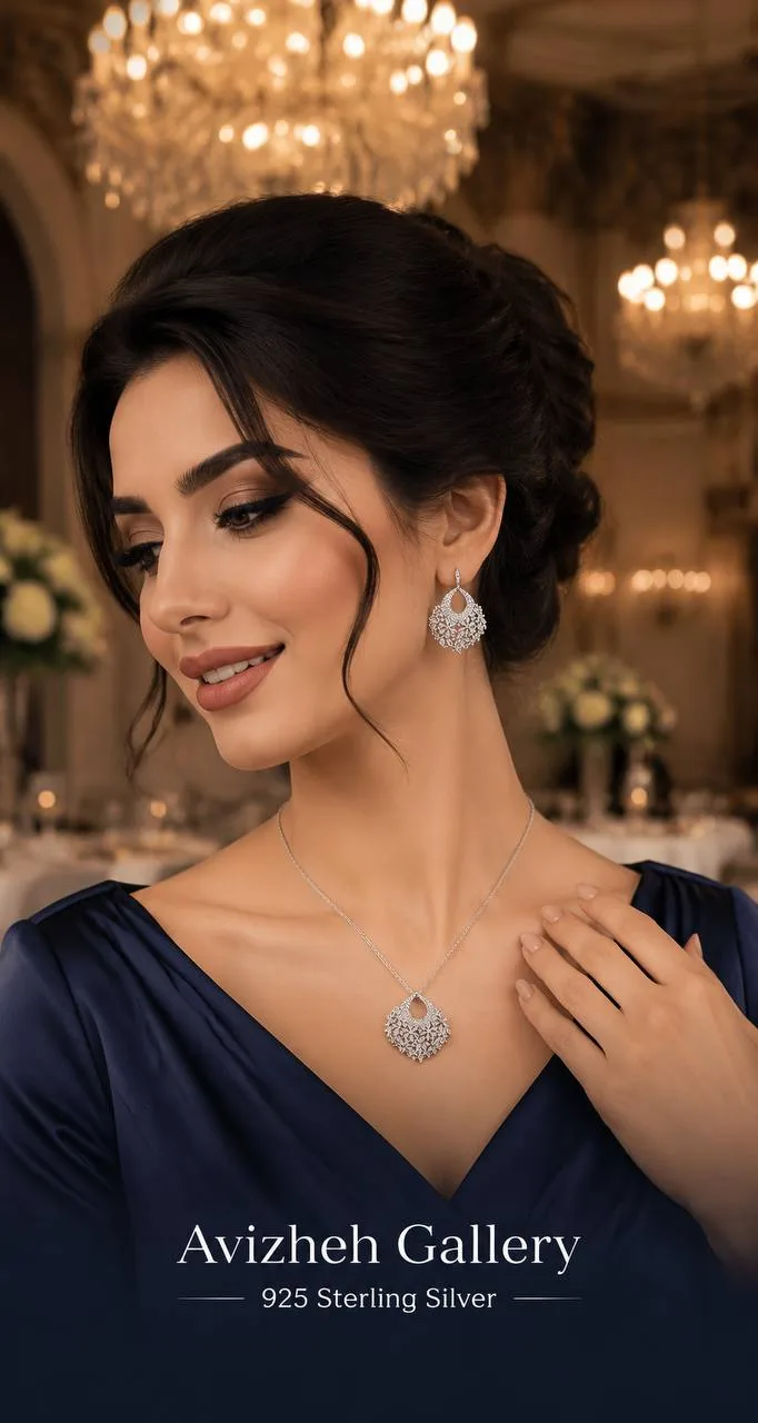 نیمست زنانه نقره
