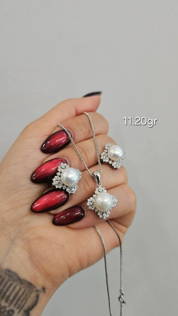 نیمست زنانه نقره
