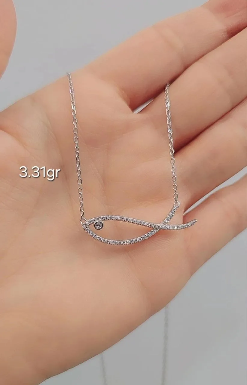 گردنبند دخترانه نقره