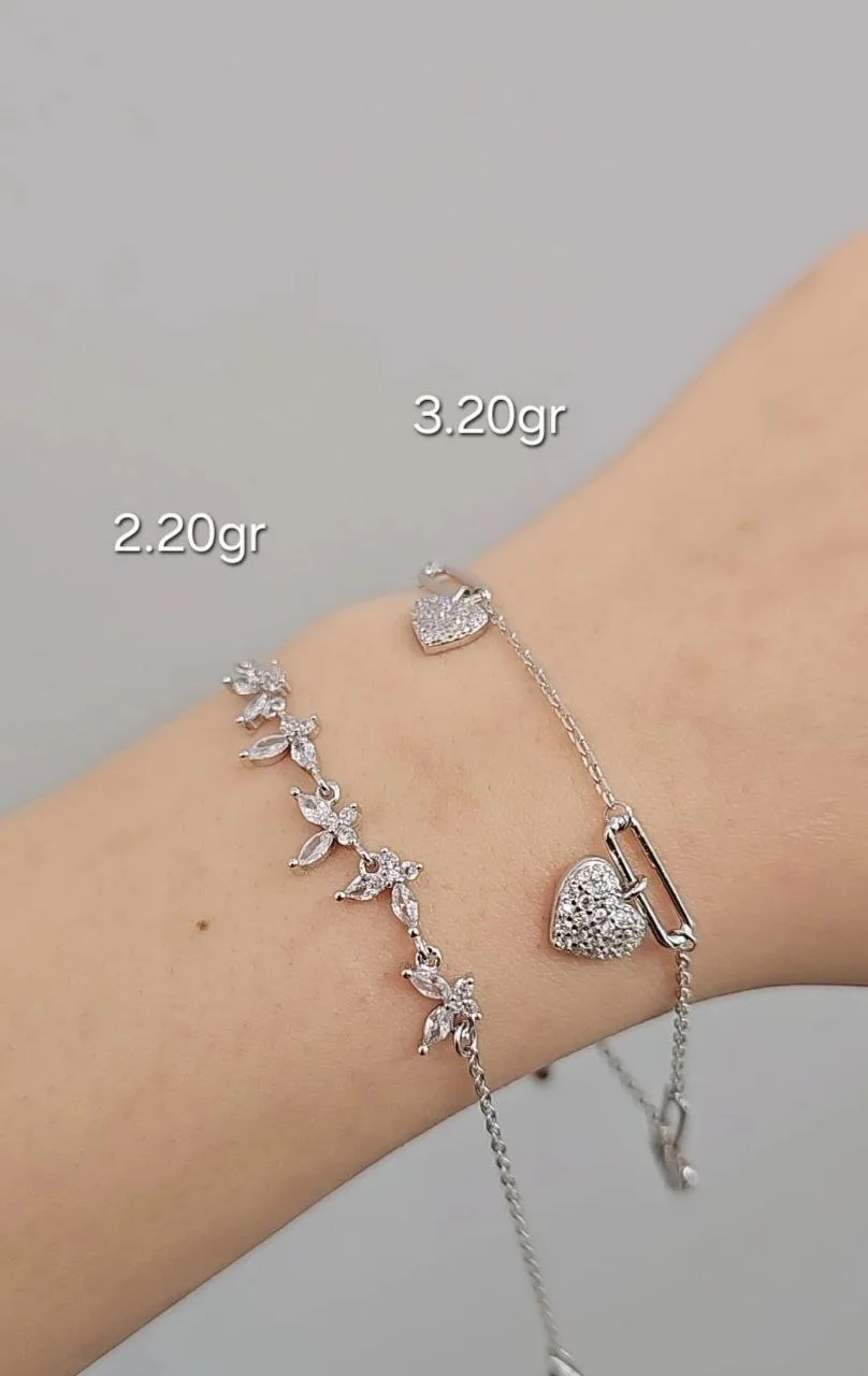 دستبند زنانه نقره