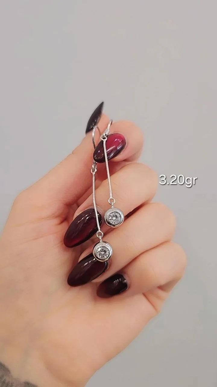 گوشواره زنانه نقره
