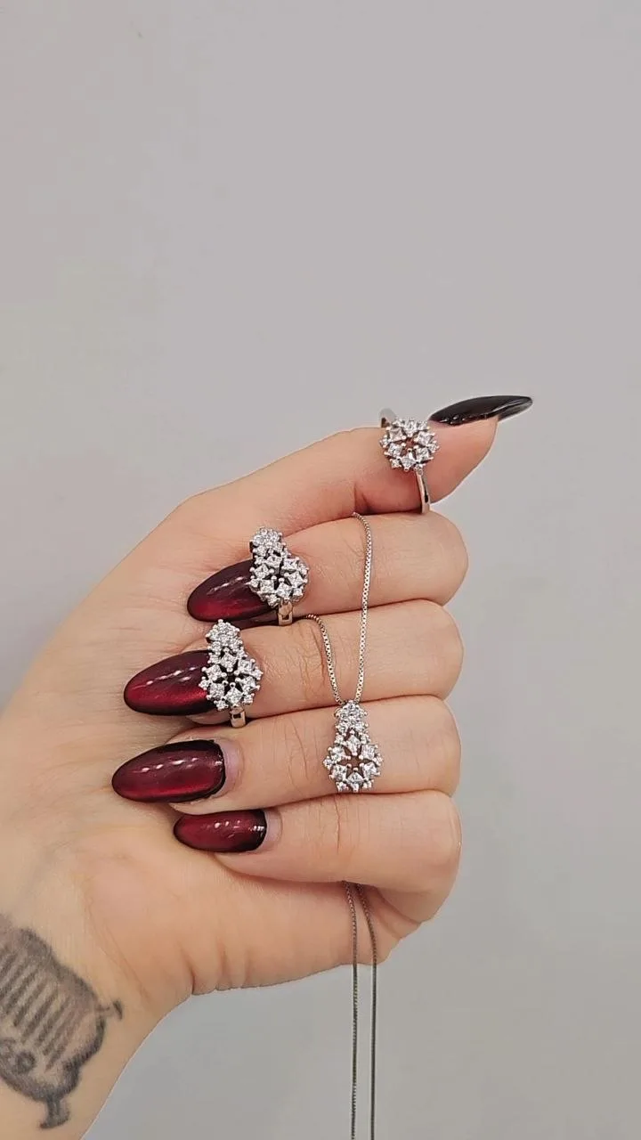 نیمست زنانه نقره