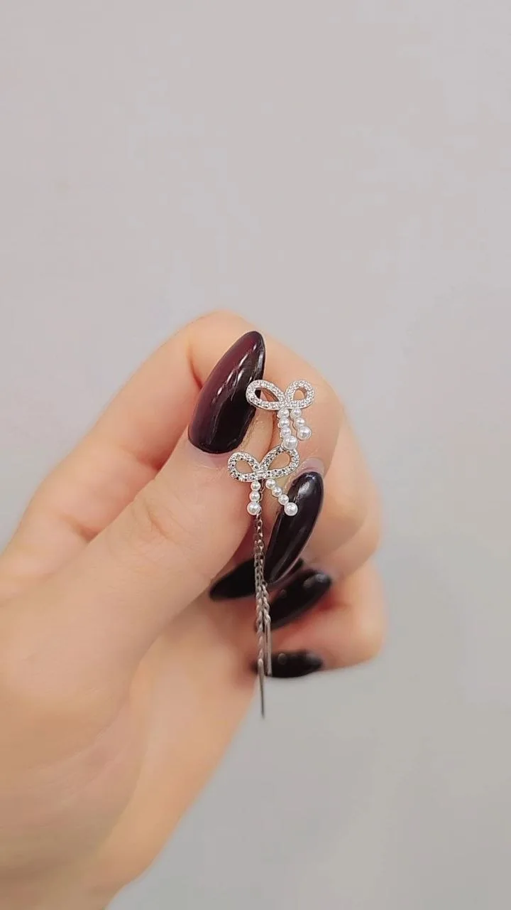 گوشواره زنانه نقره