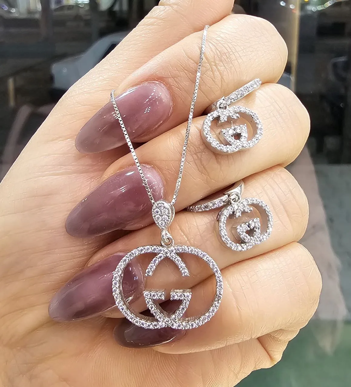 نیمست زنانه نقره