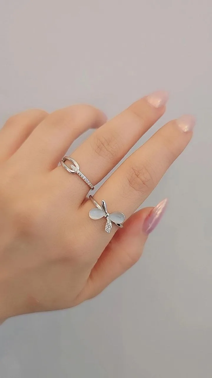 انگشتر زنانه نقره