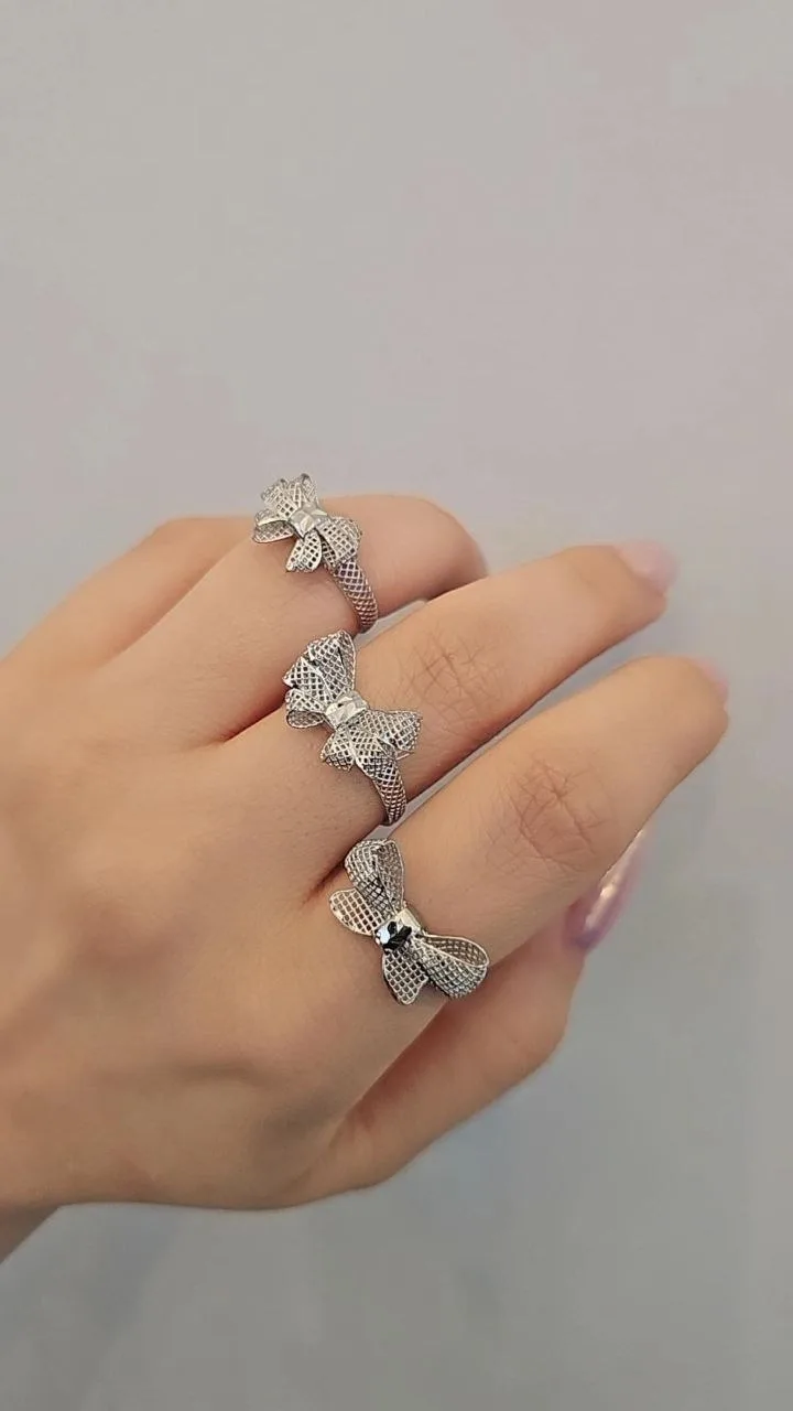 انگشتر زنانه نقره