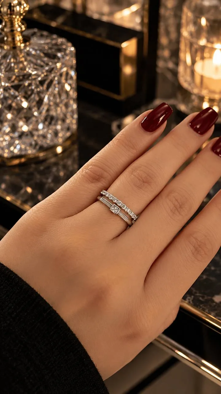 انگشتر زنانه نقره