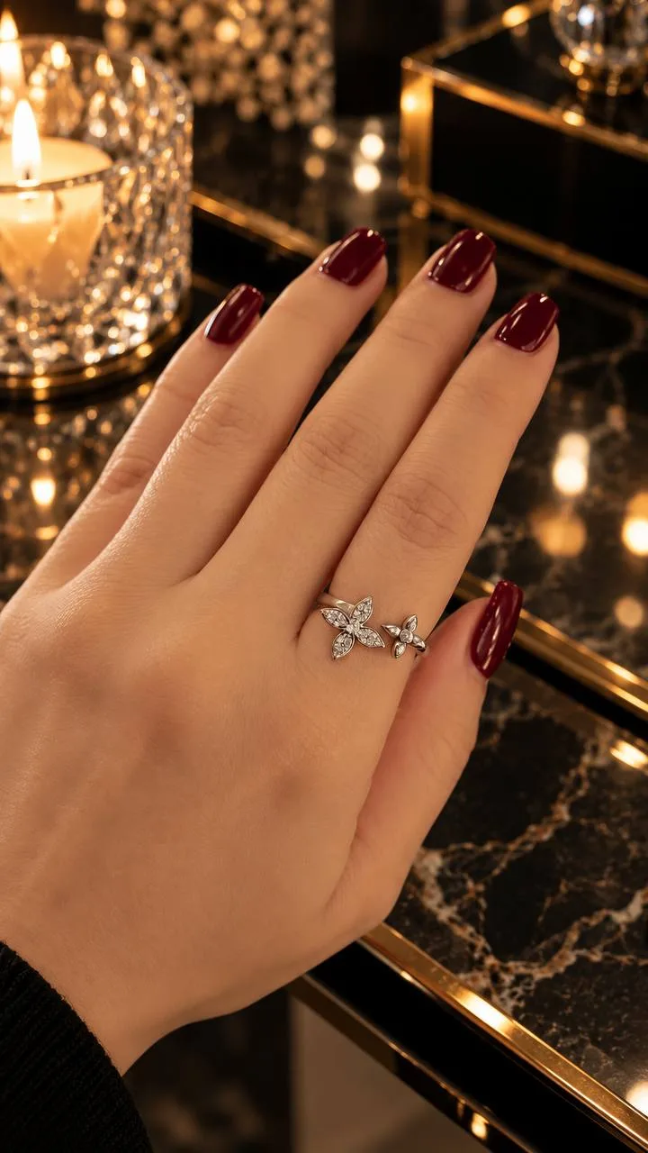 انگشتر زنانه نقره