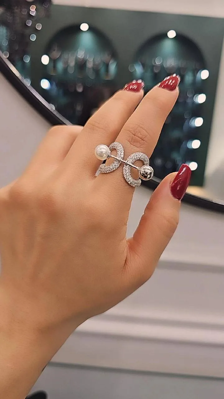 انگشتر نقره زنانه