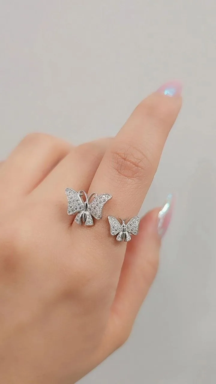 انگشتر زنانه نقره