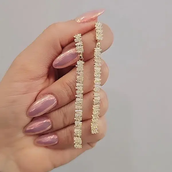 گوشواره جواهری