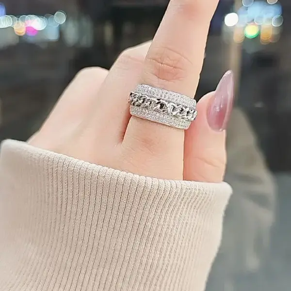 انگشتر نقره زنانه