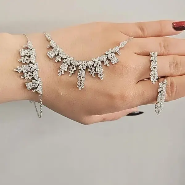 نیمست زنانه نقره