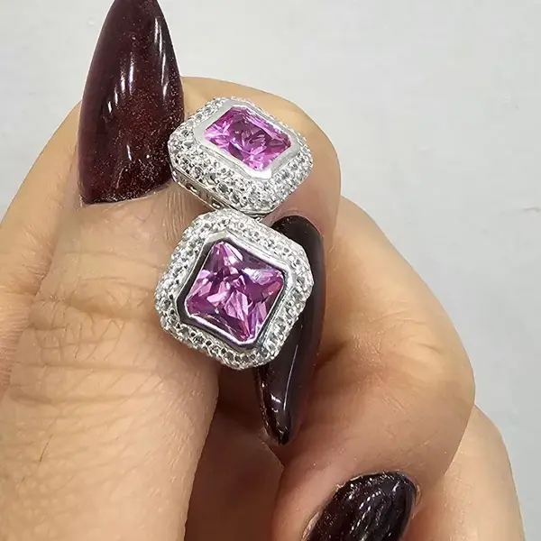 گوشواره نقره سواروسکی